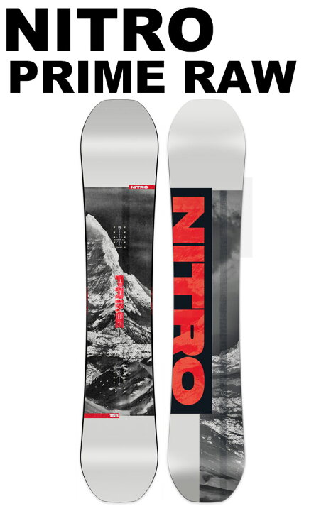 楽天市場】NITRO ナイトロ 26-27 (PRIME RAW) プライムロー SNOWBOARD 