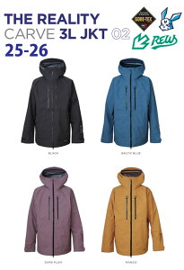 REW (\ wTt) 25-26 REW A[C[_u[ THE REALITY (CARVE) 3L JKT 02 GORE-TEX SAebNX Xm[{[h Xm{ EGA