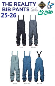 REW (���[) 25-26 REW �A�[���C�[�_�u�����[ THE REALITY BIB PANTS 24 GORE-TEX �S�A�e�b�N�X �X�m�[�{�[�h �X�m�{ �E�G�A