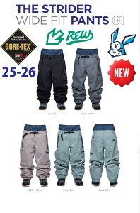 REW (���[) 25-26 REW �A�[���C�[�_�u�����[ THE STRIDER (WIDE FIT) PANTS 01 �S�A�e�b�N�X �X�m�[�{�[�h �X�m�{ �E�G�A