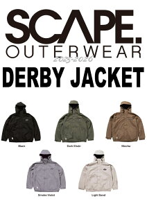 SCAPE 25-26 SCAPE GXP[v (DERBY JACKET) _[r[WPbg SNOWBOARD Xm[{[h Xm{ EGA