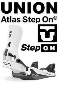 UNION jI 25-26 (ATLAS STEP ON) AgX XebvI BINDING oCfBO SNOWBOARD Xm[{[h