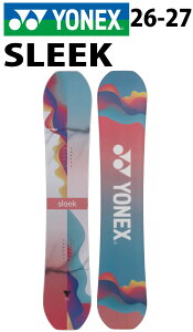 YONEX ���l�b�N�X ���K�i 26-27 (SLEEK) �X���[�N SNOWBOARD �X�m�[�{�[�h �� �^�[�R�C�Y