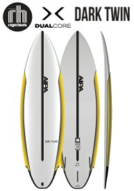 24 SURFTECH サーフテック AIPA アイパ (DARK TWINN - DUAL CORE)(サイズ：5.3，5.5，5.7，5.9，5.11，6.2) 2024 正規品 SURFBOARD サーフボード サーフィン ALMERRICK アルメリック ショートボード ファンボード レンタルボード 初心者ボード