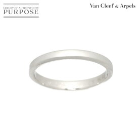 【新品仕上げ】 ヴァンクリーフ & アーペル Van Cleef & Arpels トゥージュール #56 リング 幅2.5mm Pt プラチナ 指輪 VCA Toujours【中古】