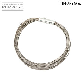 【新品仕上げ】 ティファニー TIFFANY&Co. ステンレス ブレスレット 17cm SV シルバー 925 Bracelet【中古】
