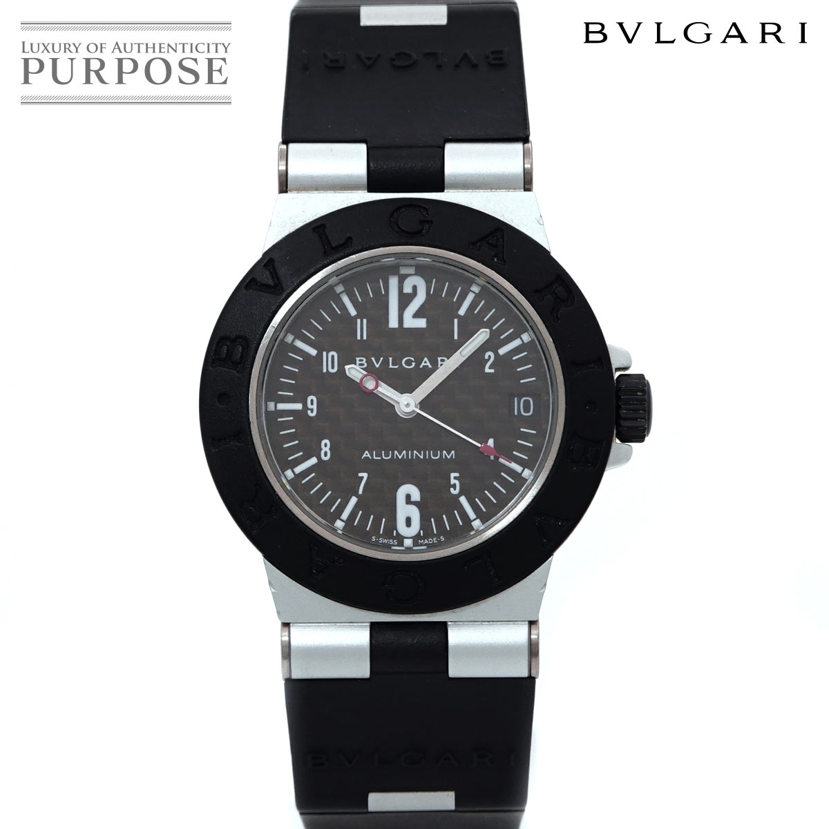 楽天市場】ブルガリ BVLGARI アルミニウム AL32TA ボーイズ 腕時計