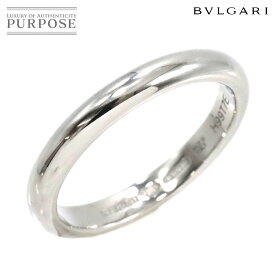 【新品同様】 ブルガリ BVLGARI フェディ #48 リング Pt プラチナ 指輪 Fedi Ring【中古】