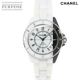 【新品同様】 シャネル CHANEL J12 パラドックス 38mm H6515 メンズ 腕時計 デイト ホワイト セラミック 裏スケルトン オートマ 自動巻き ウォッチ paradox 【中古】