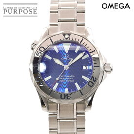 オメガ OMEGA シーマスター 300 プロフェッショナル 2263 80 ボーイズ 腕時計 デイト ブルー 文字盤 クォーツ ウォッチ Seamaster 【中古】