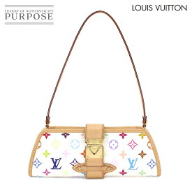 【新品同様】 ルイ ヴィトン LOUIS VUITTON モノグラム マルチカラー シャーリー 2way ショルダー クラッチ バッグ ブロン M40049 Monogram Shirley 【中古】