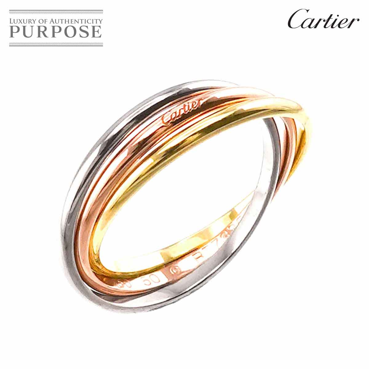 楽天市場】【新品同様】 カルティエ Cartier トリニティ #50 リング