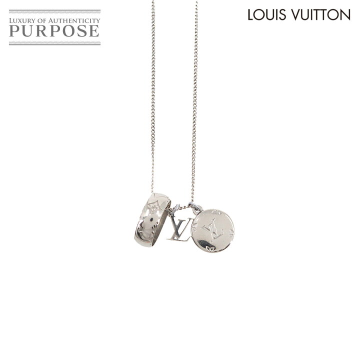 Louis Vuitton Monogram charms necklace (M62485)