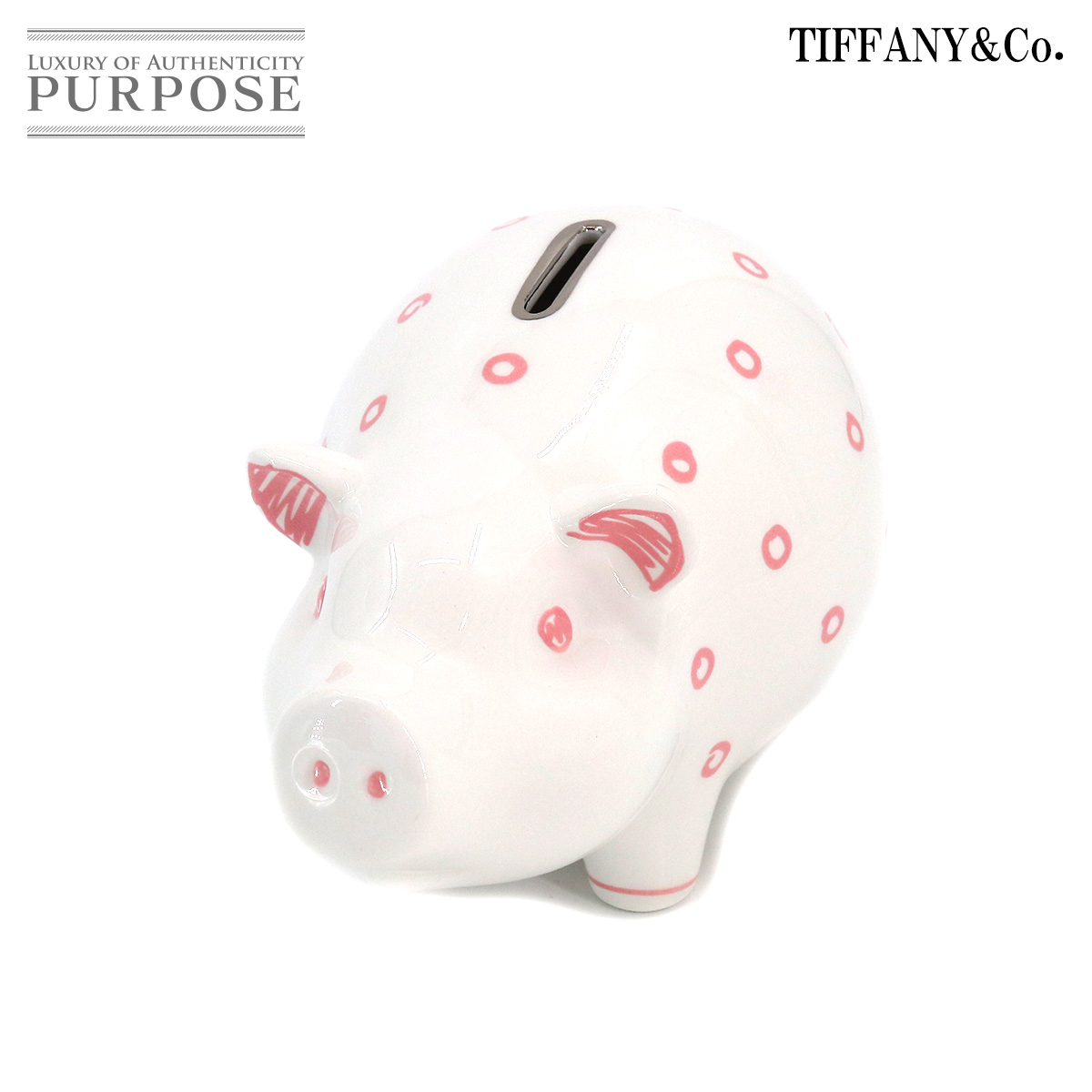未使用 TIFFANY&Co. ビギー バング 豚 貯金箱 ティファニー - 食器