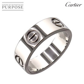 【新品仕上げ】 カルティエ Cartier ラブ #48 リング Pt プラチナ 指輪 Love Ring【中古】