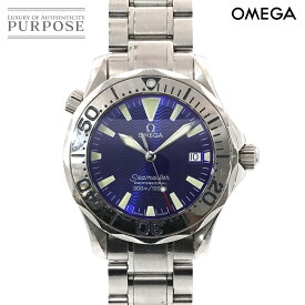 オメガ OMEGA シーマスター 300 プロフェッショナル 2263 80 ボーイズ 腕時計 デイト ブルー 文字盤 クォーツ ウォッチ Seamaster 【中古】