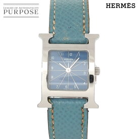 エルメス HERMES Hウォッチ HH1 210 レディース 腕時計 ブルー 文字盤 クォーツ ウォッチ H Watch 【中古】