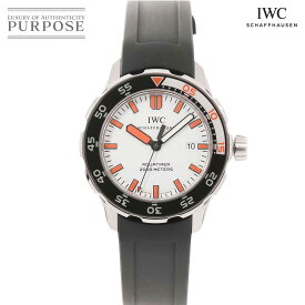IWC アクアタイマー 2000 世界限定300本 IW356807 メンズ 腕時計 デイト ホワイト 文字盤 オートマ 自動巻き ウォッチ インターナショナル ウォッチ カンパニー Aqua Timer 【中古】