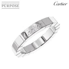 【新品同様】 カルティエ Cartier ラニエール #48 リング K18 WG ホワイトゴールド 750 指輪 Laniere Ring【中古】