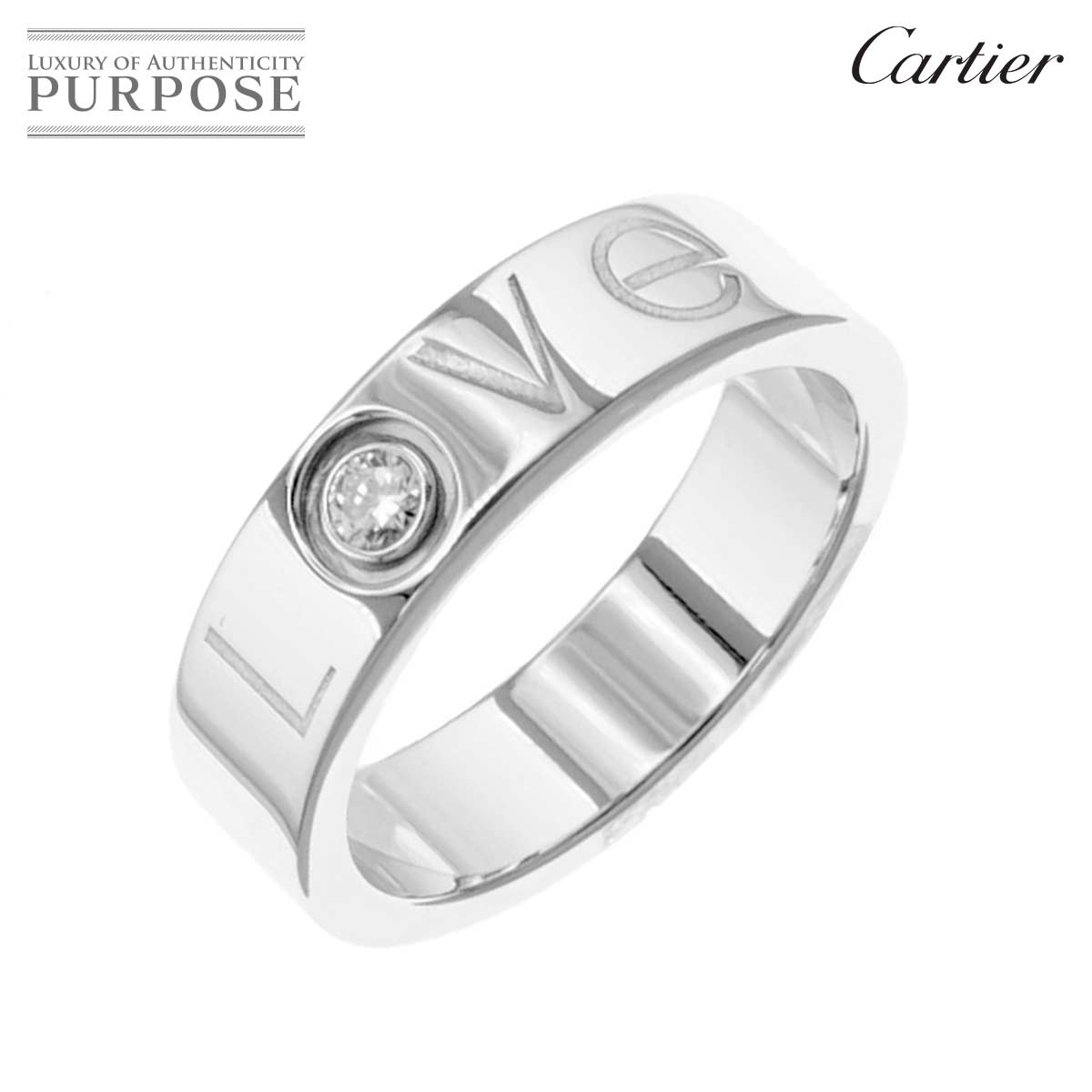 楽天市場】【新品同様】 カルティエ Cartier ラブ #55 リング ダイヤ 