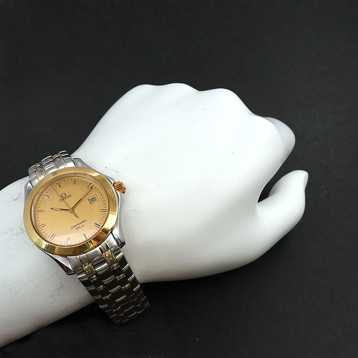 楽天市場オメガ  シーマスター  コンビ メンズ 腕時計