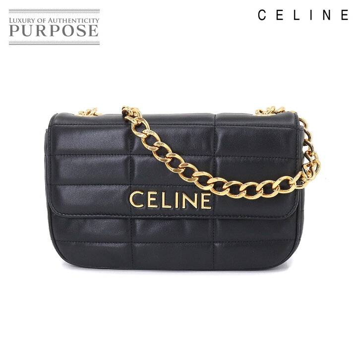 楽天市場】【未使用 展示品】 セリーヌ CELINE チェーン ショルダー  