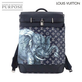 【未使用 展示品】 ルイ ヴィトン LOUIS VUITTON モノグラム サバンナ スティーマー バックパック リュックサック アンクル エレファント M54126 Steamer Backpack 【中古】