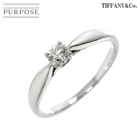 【新品同様】 ティファニー TIFFANY&Co. ハーモニー 10.5号 リング ダイヤ 0.23ct G/VVS1/EX Pt プラチナ 指輪 Harmony Diamond Ring 【鑑定書付き】【中古】