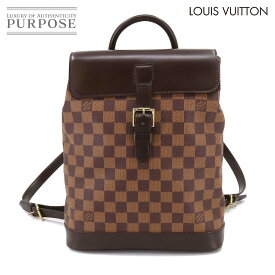 【新品同様】 ルイ ヴィトン LOUIS VUITTON ダミエ ソーホー バックパック リュックサック エベヌ N51132 Soho Backpack 【中古】