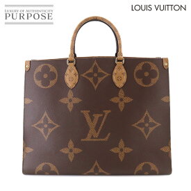 【未使用 展示品】 ルイ ヴィトン LOUIS VUITTON ジャイアント モノグラム オンザゴー GM 2way トート ショルダー バッグ M45320 RFID Onthego GM 【中古】