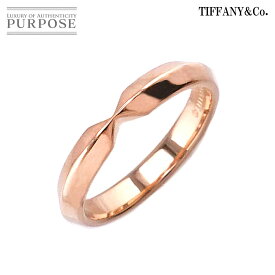 【新品同様】 ティファニー TIFFANY&Co. ネスティング ナロー 7号 リング K18 PG ピンクゴールド 750 指輪 Ring【中古】
