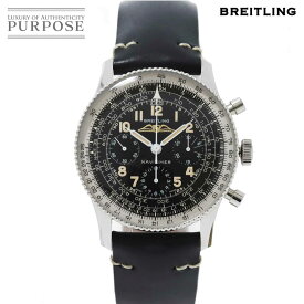 ブライトリング BREITLING ナビタイマー リ・エディション AB0910 1959本限定 クロノグラフ メンズ 腕時計 ブラック 文字盤 手巻き Navitimer 【中古】