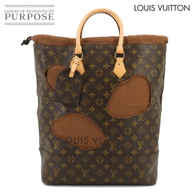 【未使用 展示品】 ルイ ヴィトン LOUIS VUITTON モノグラム ウィズ ホールズ トート バッグ M40279 限定 コムデギャルソン 川久保玲 With Holes 【中古】