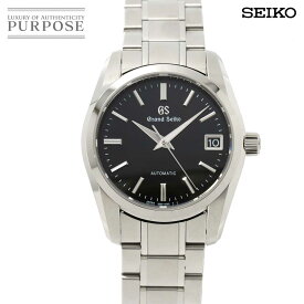 グランドセイコー GRAND SEIKO SBGR253 メンズ 腕時計 9S65-00B0 デイト ブラック 文字盤 裏スケルトン 自動巻き 【中古】