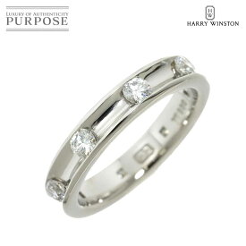 【新品同様】 ハリーウィンストン HARRY WINSTON ヴォアラ ダイヤ 10号 リング Pt プラチナ 指輪 HW Diamond Ring【証明書付き】【中古】