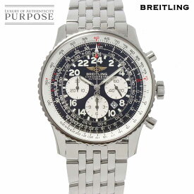 【新品仕上げ 済み】 ブライトリング BREITLING ナビタイマー コスモノート クロノグラフ A22322 メンズ 腕時計 デイト ブラック 文字盤 自動巻き Navitimer 【中古】