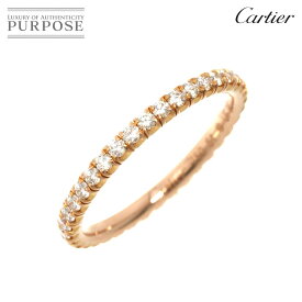 【新品同様】 カルティエ Cartier エタンセル #51 リング フル ダイヤ K18 PG ピンクゴールド 750 指輪 Etincelle Diamond Ring【中古】