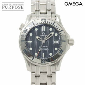 オメガ OMEGA シーマスター プロフェッショナル 2562 80 ボーイズ 腕時計 デイト ネイビー クォーツ ウォッチ Seamaster 【中古】