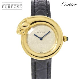カルティエ Cartier パンテール1925 W2504556 レディース 腕時計 アイボリー 文字盤 K18YG イエローゴールド クォーツ ウォッチ Panthere 【中古】