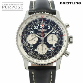 ブライトリング BREITLING ナビタイマー コスモノート AB0210 クロノグラフ メンズ 腕時計 1962本限定 デイト ブラック 文字盤 手巻き ウォッチ Navitimer 【中古】