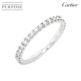 【新品同様】 カルティエ Cartier エタンセル #47 リング フル ダイヤ K18 WG ホワイトゴールド 750 指輪 ETINCELLE Diamond Ring【中古】