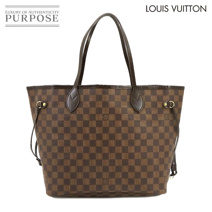楽天市場】ルイ ヴィトン LOUIS VUITTON ダミエ ネヴァーフル MM 