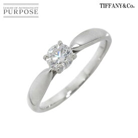 【新品仕上げ】 ティファニー TIFFANY&Co. ハーモニー ダイヤ 0.38ct G/VS1/3EX 9.5号 リング Pt プラチナ 指輪 Harmony Diamond Ring【鑑定書付き】【中古】