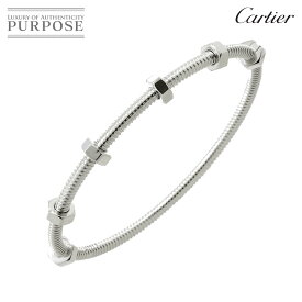 【新品同様】 カルティエ Cartier エクル ドゥ #18 ブレスレット K18 WG ホワイトゴールド 750 ECROU DE Bracelet【証明書付き】【中古】