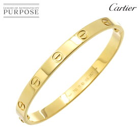 【新品同様】 カルティエ Cartier ラブ ブレス #17 K18 YG イエローゴールド 750 ブレスレット バングル Love Bracelet【中古】