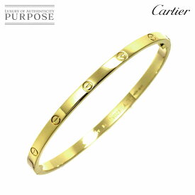 【新品同様】 カルティエ Cartier ラブ ブレス SM #16 K18 YG イエローゴールド 750 ブレスレット バングル Love Bracelet【証明書付き】【中古】