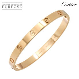 【新品同様】 カルティエ Cartier ラブ ブレス #18 K18 PG ピンクゴールド 750 ブレスレット バングル Love Bracelet 【証明書付き】【中古】