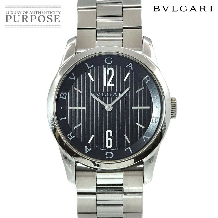 楽天市場】【電池交換 済み】 ブルガリ BVLGARI ソロテンポ ST37S 