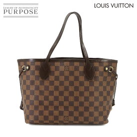 【新品同様】 ルイ ヴィトン LOUIS VUITTON ダミエ ネヴァーフル PM トート バッグ エベヌ スリーズ N51109 ブラウン Damier Neverfull PM 【中古】