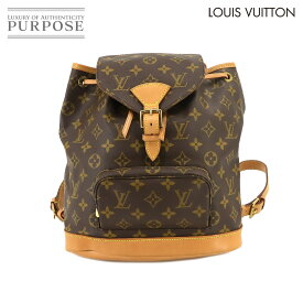 ルイ ヴィトン LOUIS VUITTON モノグラム モンスリ MM バックパック リュックサック ブラウン M51136 Montsouris MM 【中古】